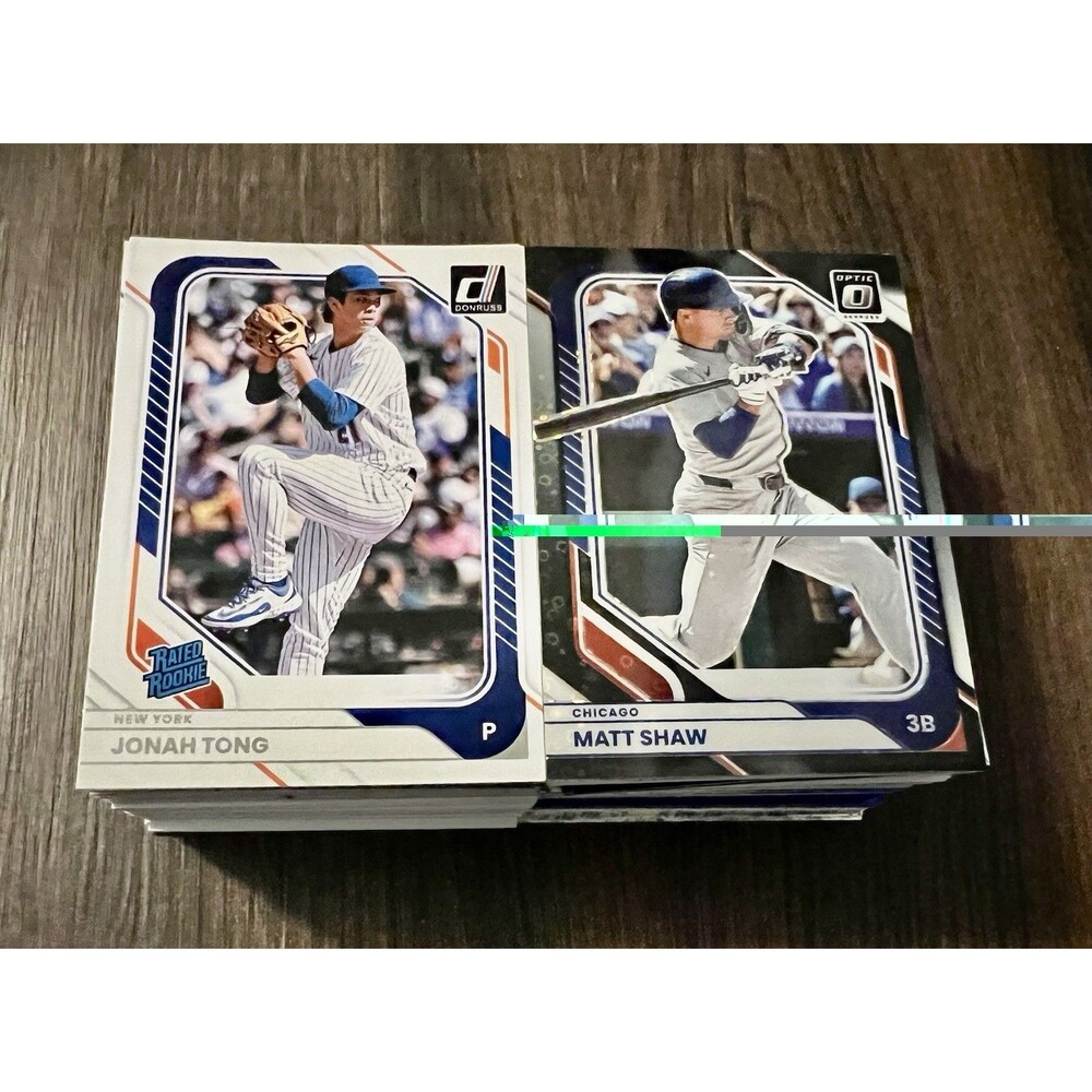 2026 Panini Donruss Baseball Lot Of 130 Cards